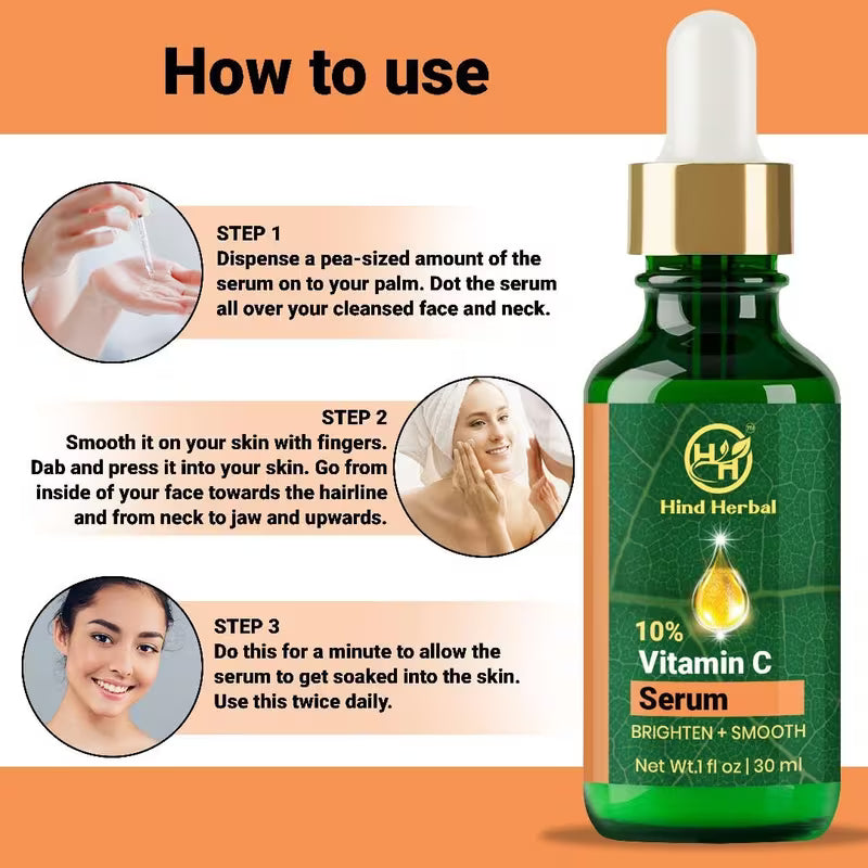 Improved Vitamin C Hyaluronic Acid Retinol Serum Set of 3 (1 Fl Oz each) Brightening, Face Firming, Hydrating Skincare Routine Kit, Anti Wrinkle, Dark Circle Remover Unisex Facial Care Kit