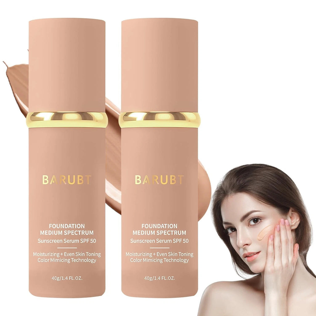 Barubt 4 in 1 foundation liquid moisturizing Medium tones spf50
