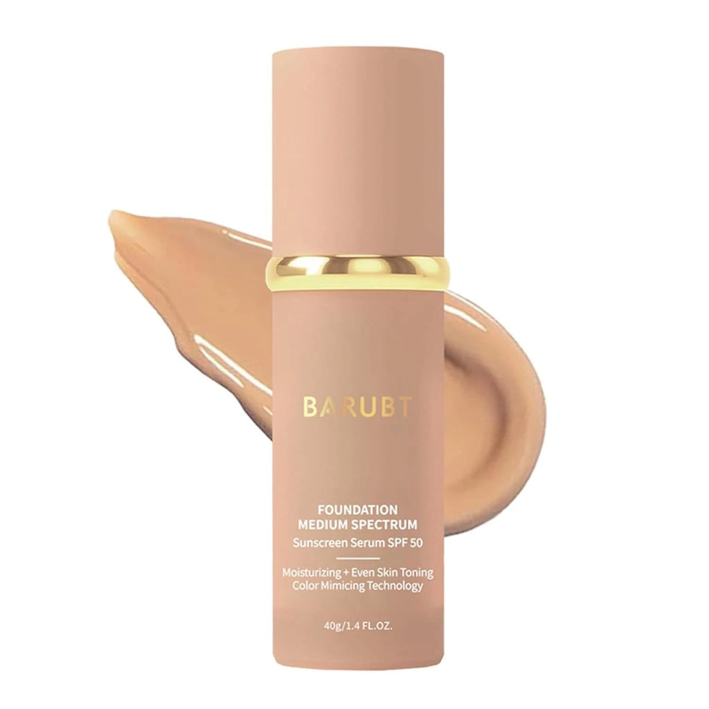 Barubt 4 in 1 foundation liquid moisturizing Medium tones spf50