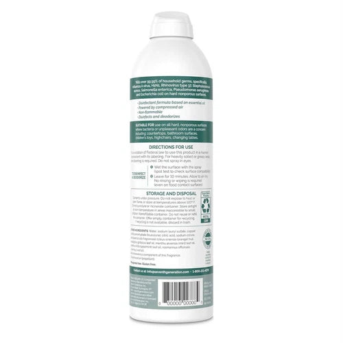 4X Seventh Generation Disinfectant Spray Eucalyptus, Spearmint & Thyme, 13.9 oz