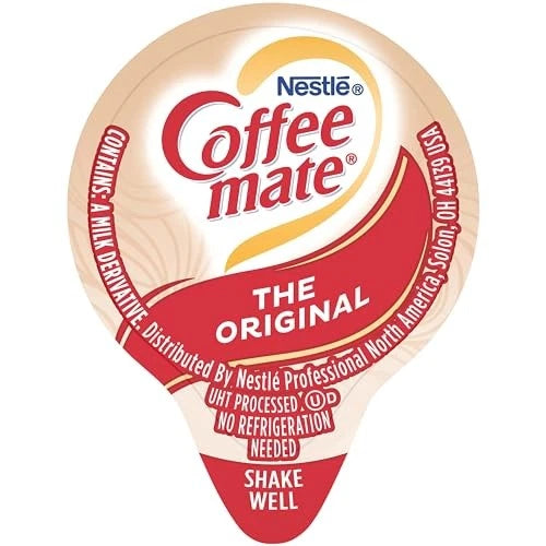 Nestle Coffee mate Coffee Creamer Liquid Creamer Singles, Original, 180 Count