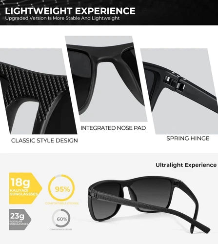 Set Of 3 Polarized Sunglasses Unisex UV Protection Outdoor Sports Driving Shade