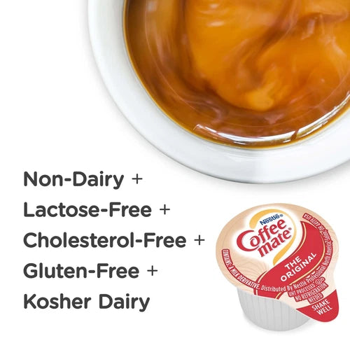 Nestle Coffee mate Coffee Creamer Liquid Creamer Singles, Original, 180 Count